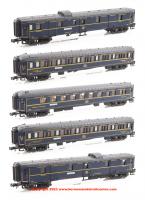 HN4465 Arnold CIWL 5 Coach Pack “Orient-Express” 140th Anniversary - Era II